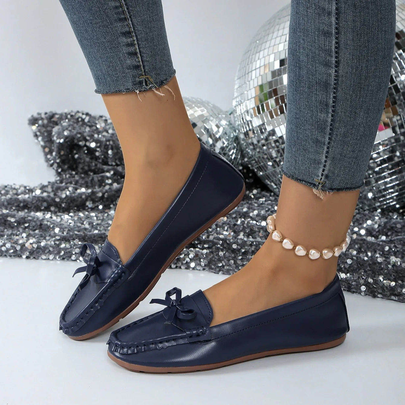 Ballet Flats - Classic Round Toe Loafers for Women - Shello's Creative Boutique