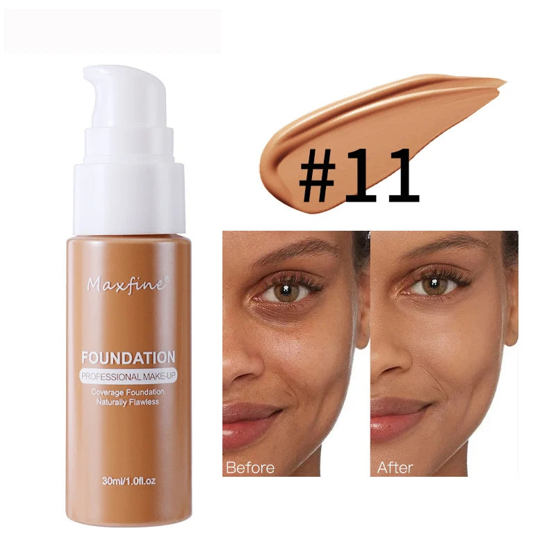 Liquid Foundation – 12 Numbered Options