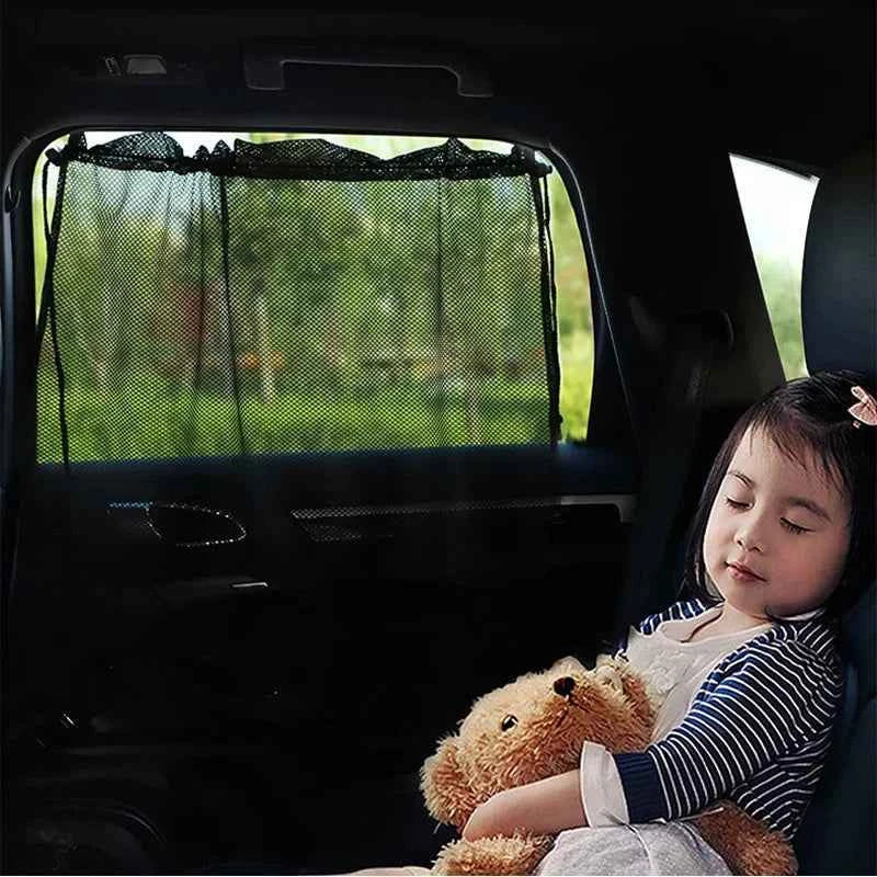 Summer Car Sunshade Curtains  , Blocks UV Rays, Keeps Interior Cool, and Protects from Fading - Durable and Easy to Install