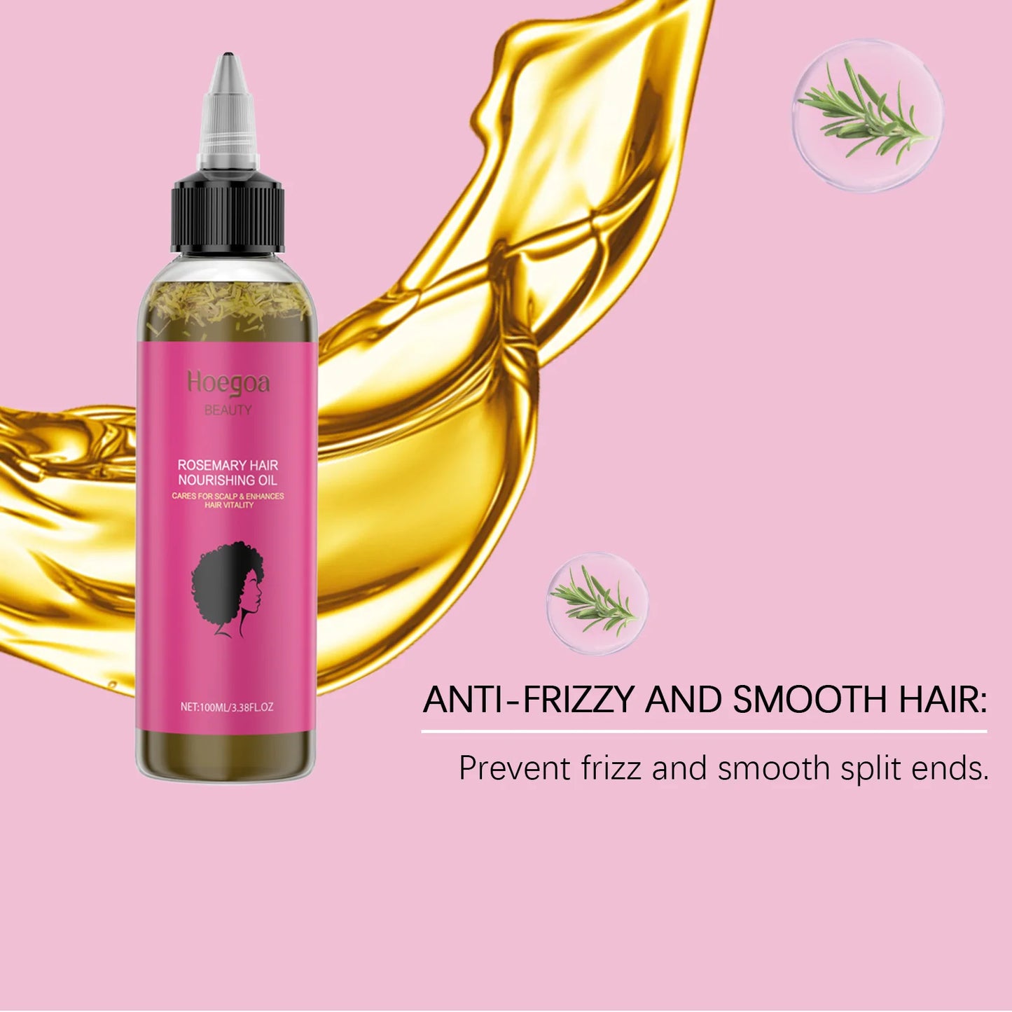 Rosemary Hair Growth Serum - Fast Hair Growth & Anti Hair Loss Oil