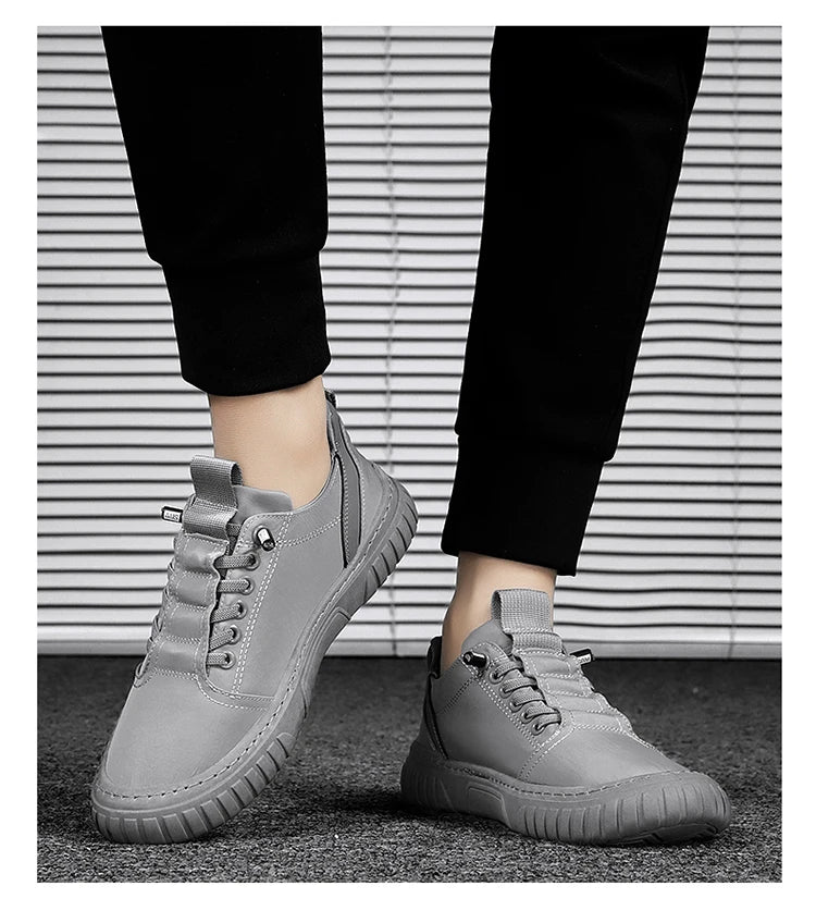 Men's Lace-Up Casual Shoes