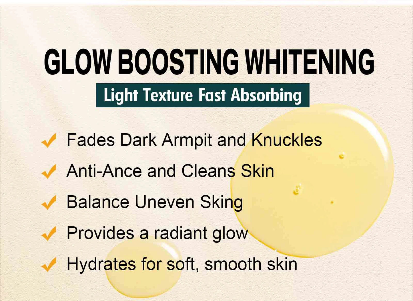 WK JALY Turmeric Glow Essential Body Oil, Moisturizing, Whitening, Fades Dark Armpit, Knuckles, Anti-Acne, Balance Uneven Skin - Shello's Creative Boutique