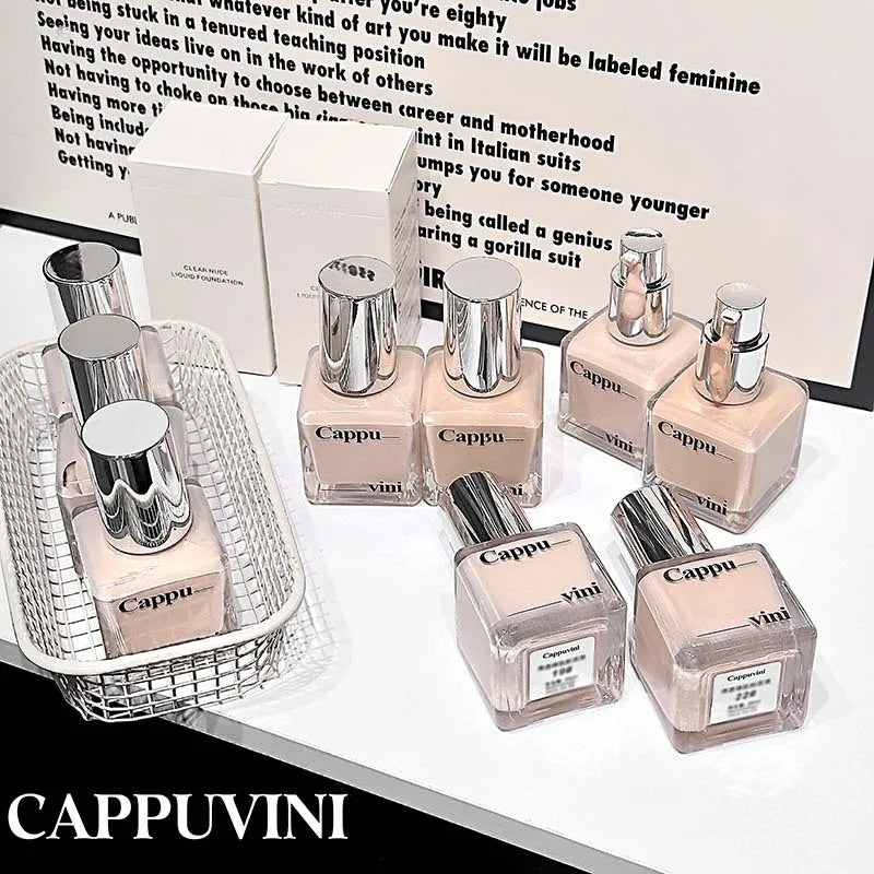 Liquid Foundation Concealer Cream Oil Control Long Lasting Moisturizing Brighten Full Coverage Black Eyes Acne Makeup Cosmetics