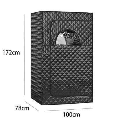 Portable Steam Sauna Tent – 3/4L 1000/2000W Home Spa with Remote Control & Folding Chair