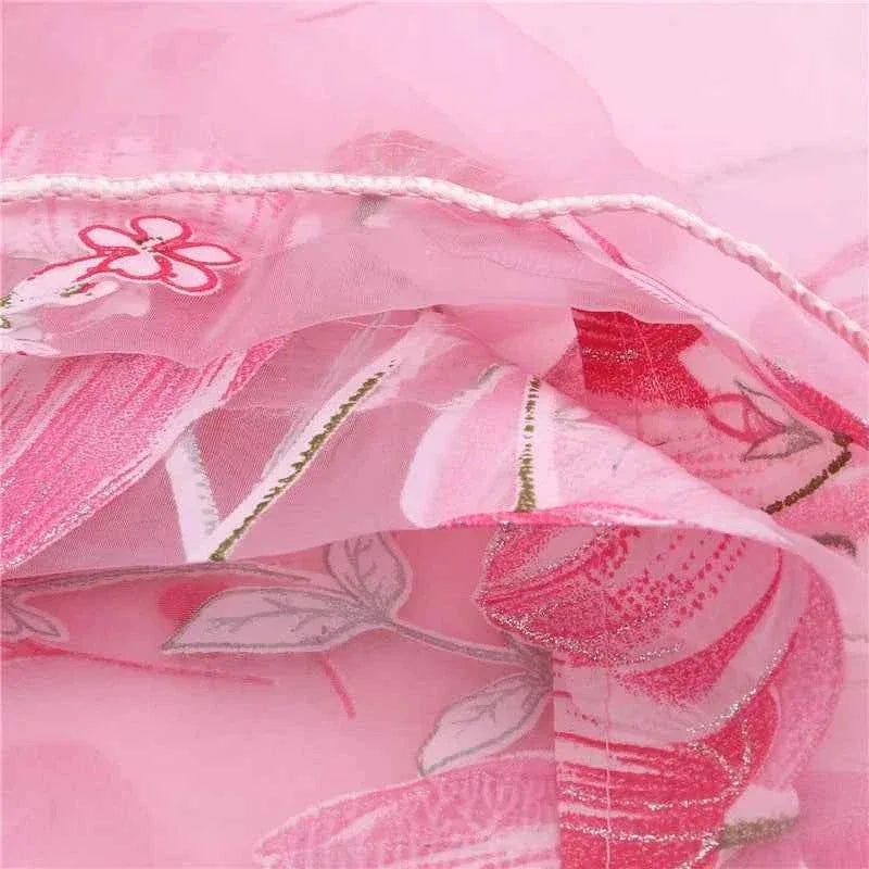 Beeinch Floral Tulle Curtains - Modern Sheer Window Panels for Living Room & Bedroom - Shello's Creative Boutique