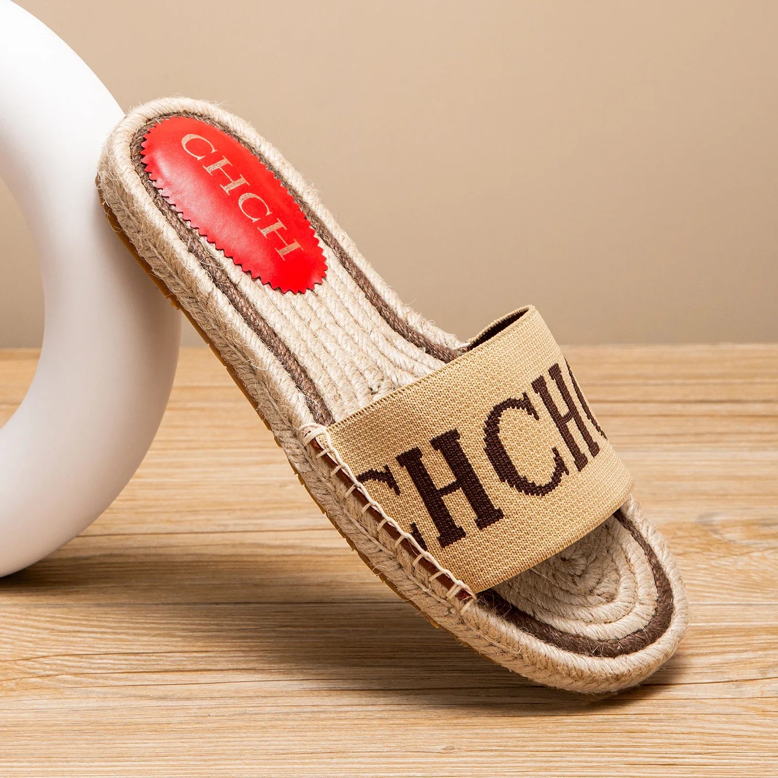 Women's Handmade Hemp Bottom Sandals - Simple Comfortable Beach Slippers - Shello's Creative Boutique
