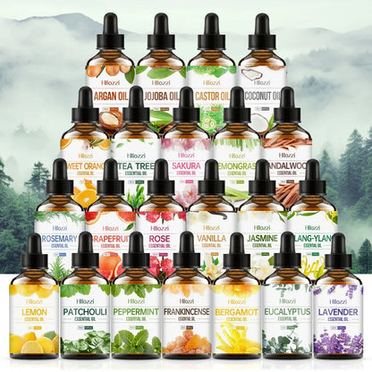 Hllozzi Pure Plant Essential Oil – 30ml Moisturizing & Hydrating Massage Elixir for Face & Body - Shello's Creative Boutique