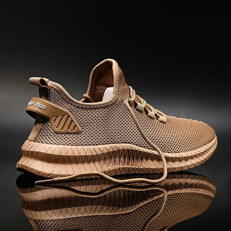 Non-Slip Breathable Trainers - Unisex Weave Knit Outdoor Sports Shoes for Running & Hiking - Shello's Creative Boutique