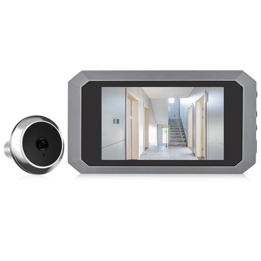 3.97 Inch 1080P Digital Peephole Camera with Colour Infrared & Type-C Charging