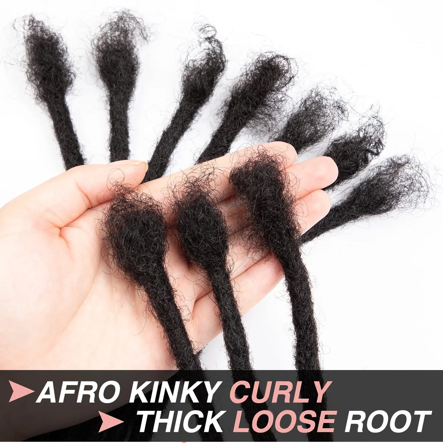 Dreadlocks Extensions Synthetic Dreads Hair  Reggae Hip-hop Synthetic Afro Kinky Style Locs Extensions For Men/Women - Shello's Creative Boutique