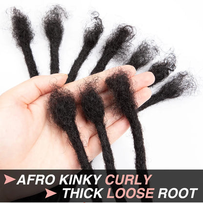 Dreadlocks Extensions Synthetic Dreads Hair  Reggae Hip-hop Synthetic Afro Kinky Style Locs Extensions For Men/Women - Shello's Creative Boutique