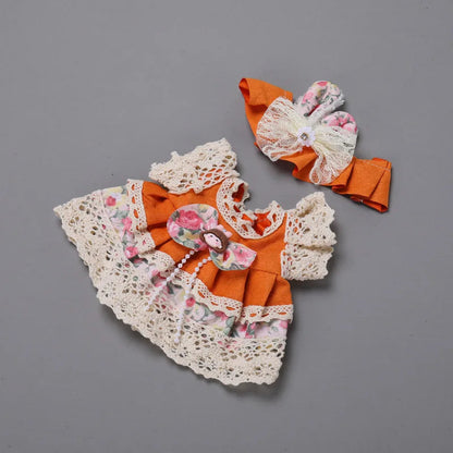 Cute 20cm Cotton Doll Clothes Dresses Children Toys Gift Dolls Accessories Shello's Creative Boutique
