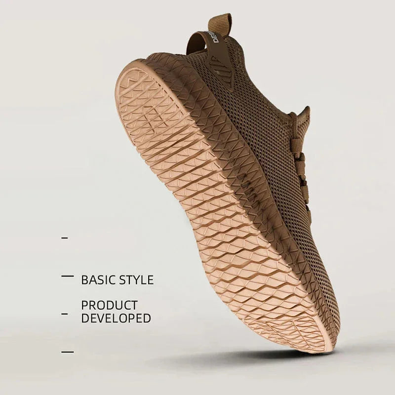 Non-Slip Breathable Trainers - Unisex Weave Knit Outdoor Sports Shoes for Running & Hiking - Shello's Creative Boutique