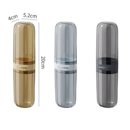 Portable Toothpaste Toothbrush Protect Holder Case Travel Camping Storage Box Protect Toothbrush Toothpaste from Dirt and Damage - Shello's Creative Boutique