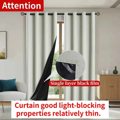 Solid Blackout Curtains with Grommets - Total Privacy Drapes for Bedroom - Shello's Creative Boutique