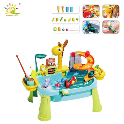 Children's kitchen toys electric fun water play water wash basin fishing dishwashing home role-playing baby early education toys Shello's Creative Boutique