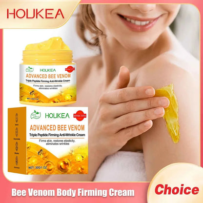 HOUKEA Bee Venom Body Firming Cream – Tighten, Glow, Go - Shello's Creative Boutique