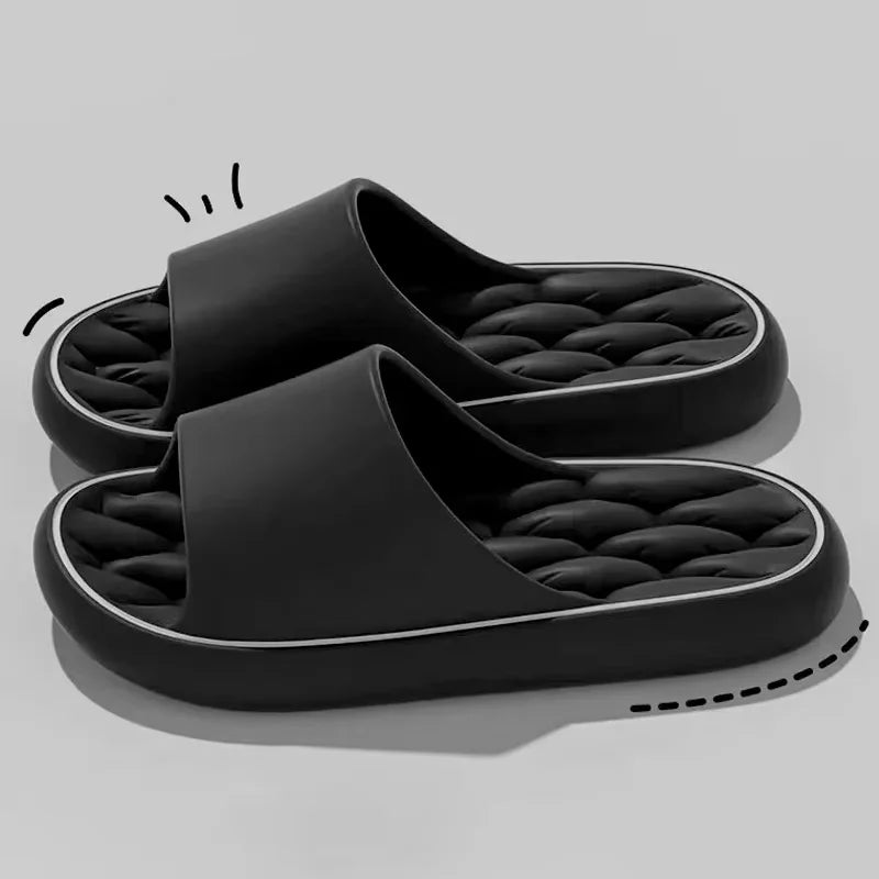 Lightweight Indoor Slippers - Soft EVA Bathroom Slides for Men & Women