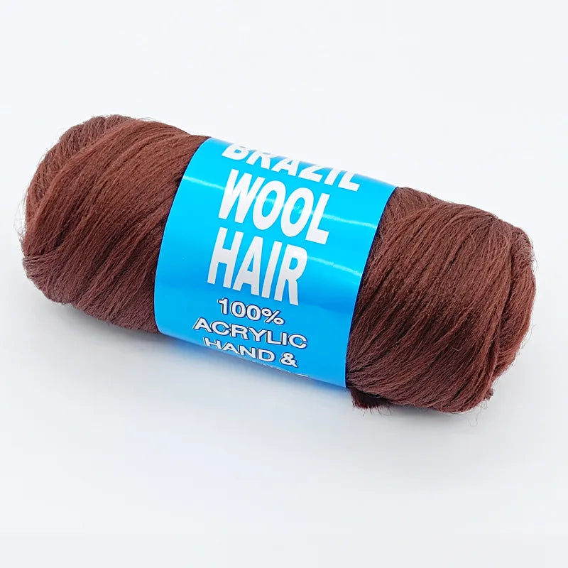 Afro Brazilian Wool Hair - African Dreadlock Braid Yarn for Extensions - Shello's Creative Boutique