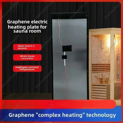 Far Infrared Carbon Crystal Heating Panel – Wall & Ceiling Sauna Heater, 110V/220V/240V