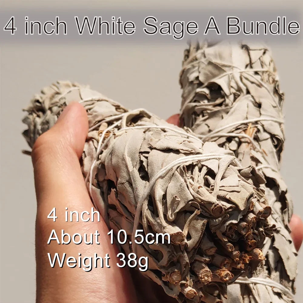 White Sage Bundle & Candle Set - California Smudge Stick Gift Set - Shello's Creative Boutique