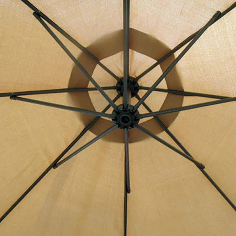 Replaceable Summer Parasol Top Cloth – Waterproof Anti-UV Canopy for 6 & 8 Rib Banana Umbrellas