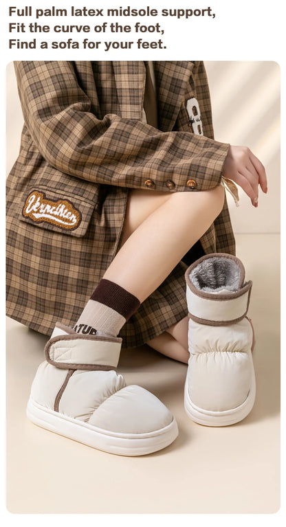 Unisex Winter Snow Boots - Waterproof Plush Anti-Slip Cotton Boots - Shello's Creative Boutique