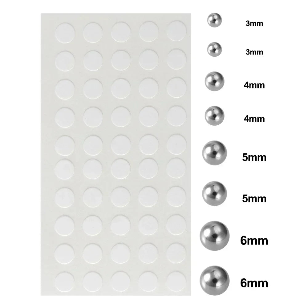 Adhesive Faux Piercing Stud Set – 165/180 Pieces
