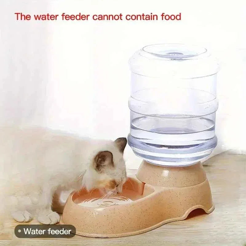 Automatic Pet Feeder & Water Dispenser - Large Capacity for Dogs and Cats - Shello's Creative Boutique