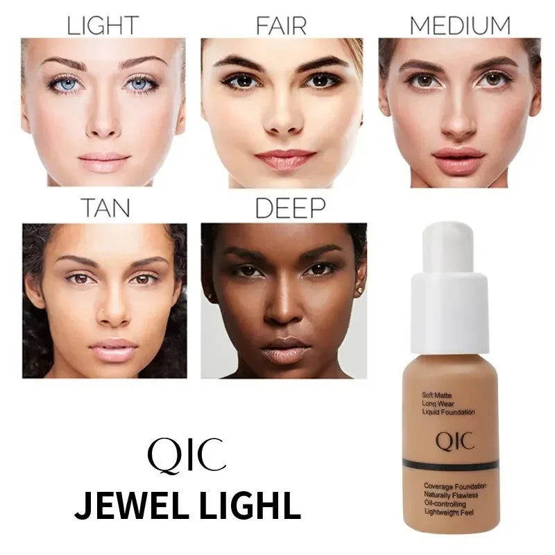Liquid Foundation – Five Colour Options