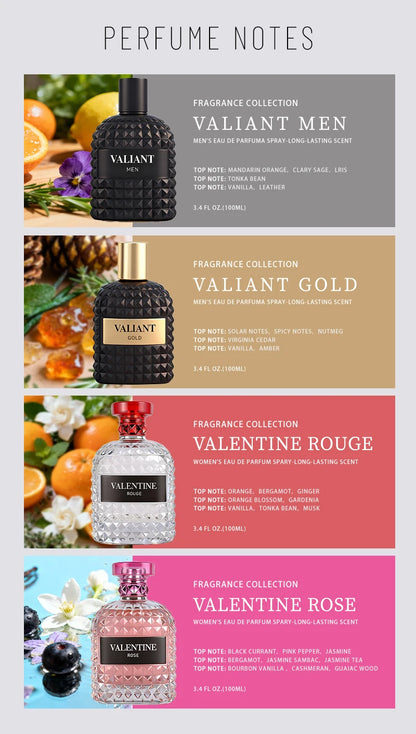 3.4 Fl Oz Men's and Women's Eau De Parfum ,Mandarin Orange, Orange Blossom & Bergamot Fragrance. Perfect for Christmas gifts - Shello's Creative Boutique
