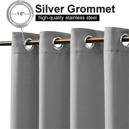 Outdoor Patio Curtains - Weighted Waterproof Blackout Drapes for Gazebo, Porch & Balcony - Shello's Creative Boutique