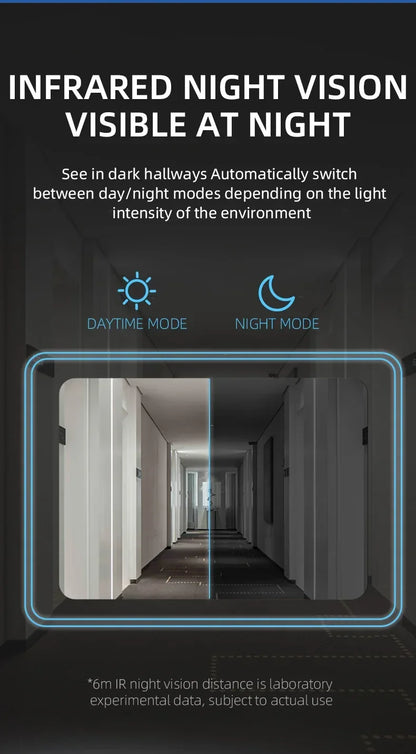 Outdoor Wireless Solar Doorbell Camera with WiFi & Waterproof Cover