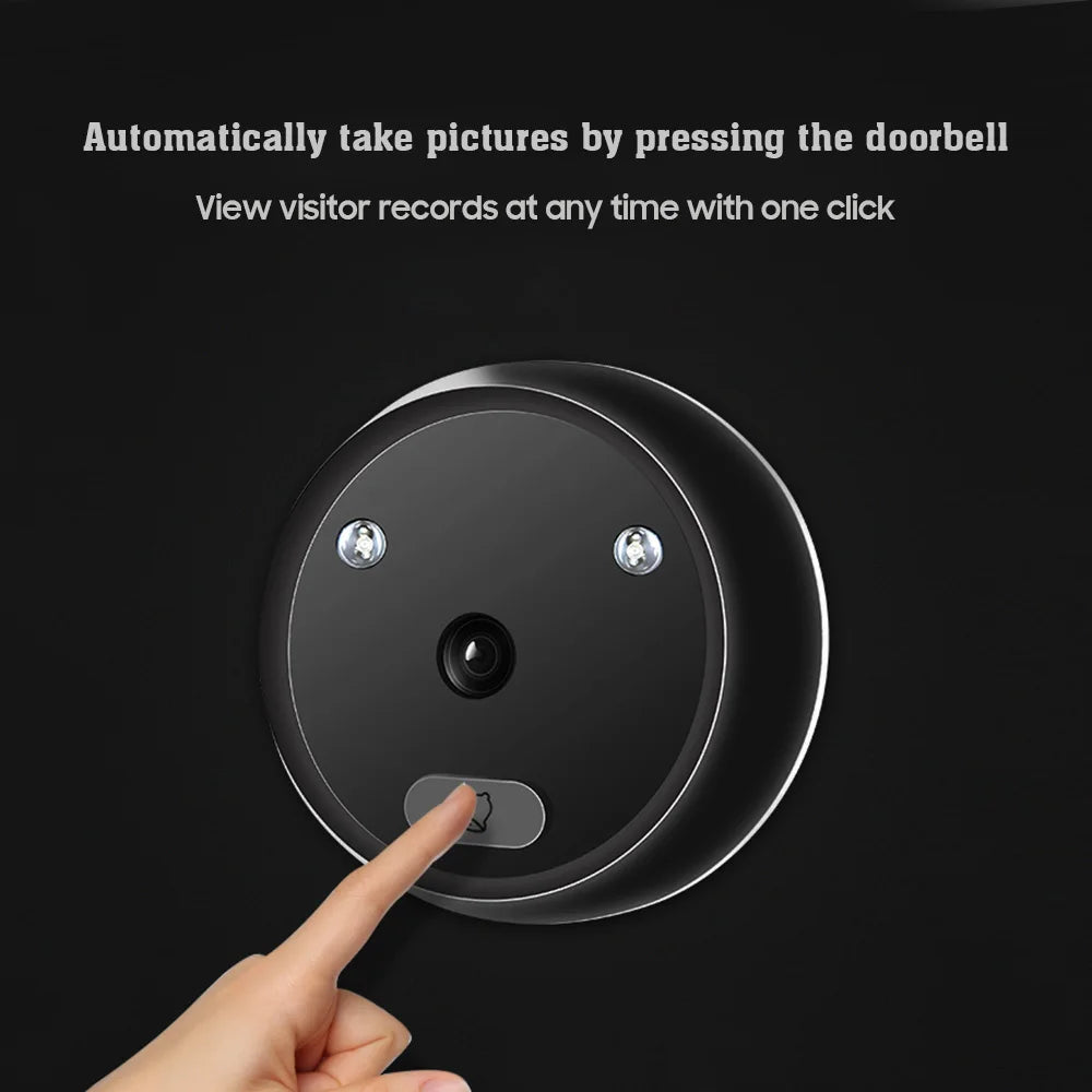 Digital Door Viewer Doorbell Camera with Wireless Monitor & Night Vision