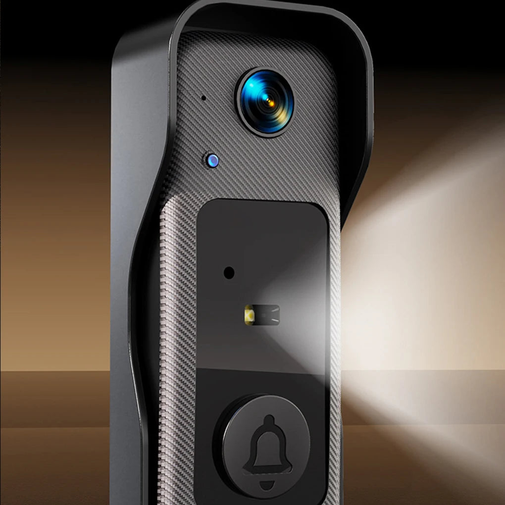 4.3 Inch Wireless Video Doorbell with 130° Camera & Night Vision