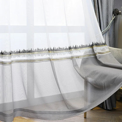 Modern High-End Curtains - Thickened High-Precision Blackout Drapes for Living Room & Bedroom - Shello's Creative Boutique