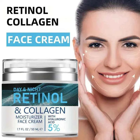ENVISHA Face Skin Care Retinol Collagen Cream Anti-aging Wrinkle Deep Hydration Moisturizing Skin Health Whitening Exfoliation