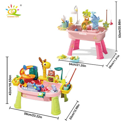 Children's kitchen toys electric fun water play water wash basin fishing dishwashing home role-playing baby early education toys Shello's Creative Boutique