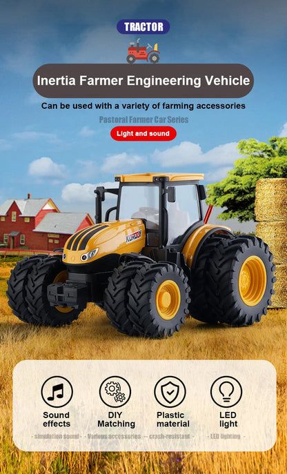 Children Toys Car Models Tractor Multiple Accessories To Choose From Shello's Creative Boutique