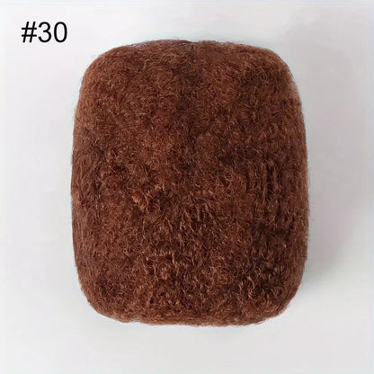 Afro Kinky Bulk 100% Human Hair Extensions Reggae Dirty Braids 8 Inches 30g/pc Brazilian Natural Crochet Hair Dreadlocks Shello's Creative Boutique