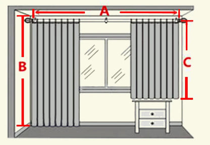 Modern European Luxury Curtains - Blue Velvet Spliced Tassel with Embroidered Tulle