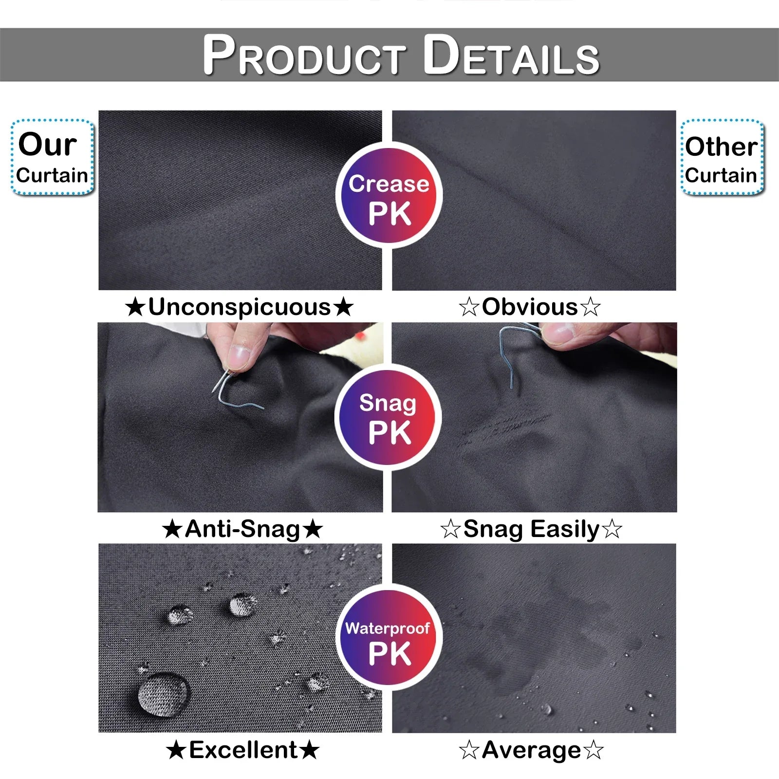 Outdoor Blackout Curtains – Waterproof Patio Drapes - Shello's Creative Boutique