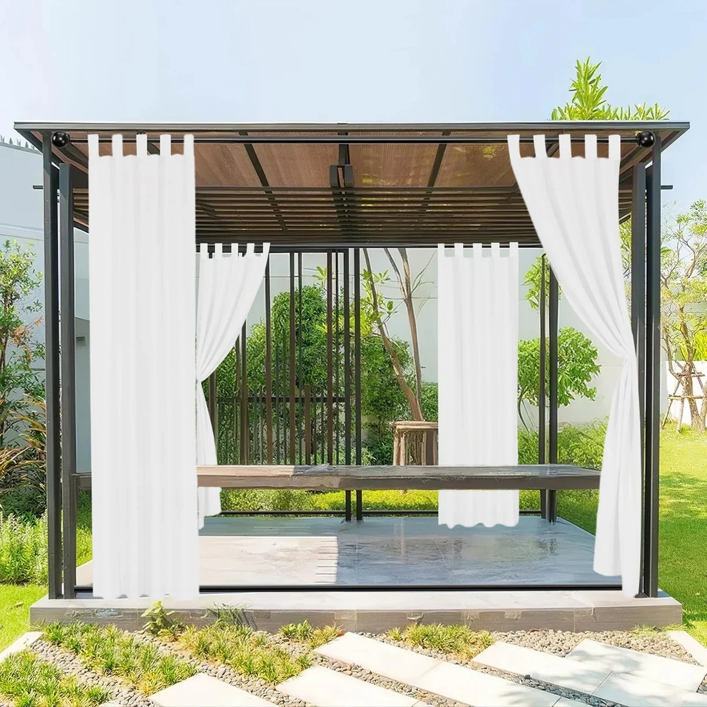 Outdoor Blackout Curtains – Waterproof Patio Drapes - Shello's Creative Boutique