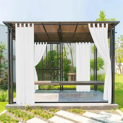 Outdoor Blackout Curtains – Waterproof Patio Drapes - Shello's Creative Boutique