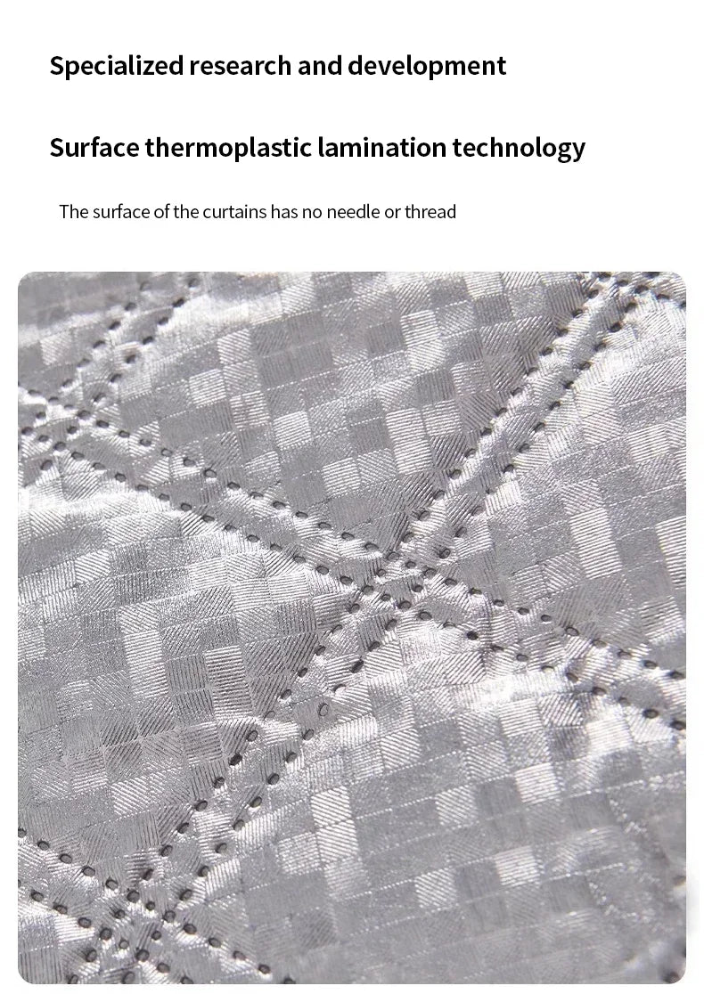 Thermal Insulated Blackout Curtains - Heat Retention Drapes - Shello's Creative Boutique