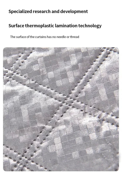 Thermal Insulated Blackout Curtains - Heat Retention Drapes - Shello's Creative Boutique