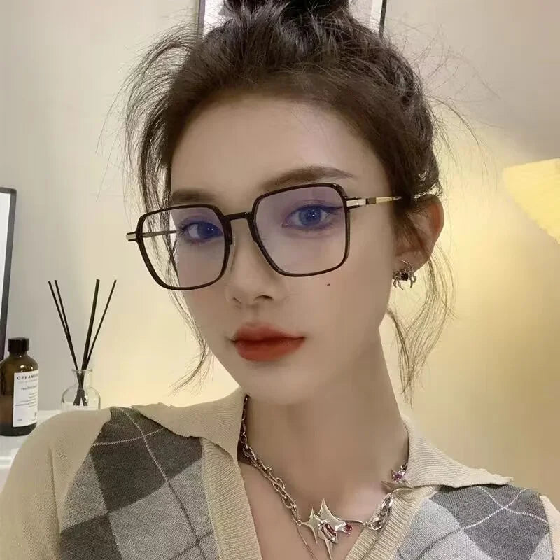 Photochromic Anti Radiation Glasses - Metal Frame Blue Light Blocking Eyewear - Shello's Creative Boutique