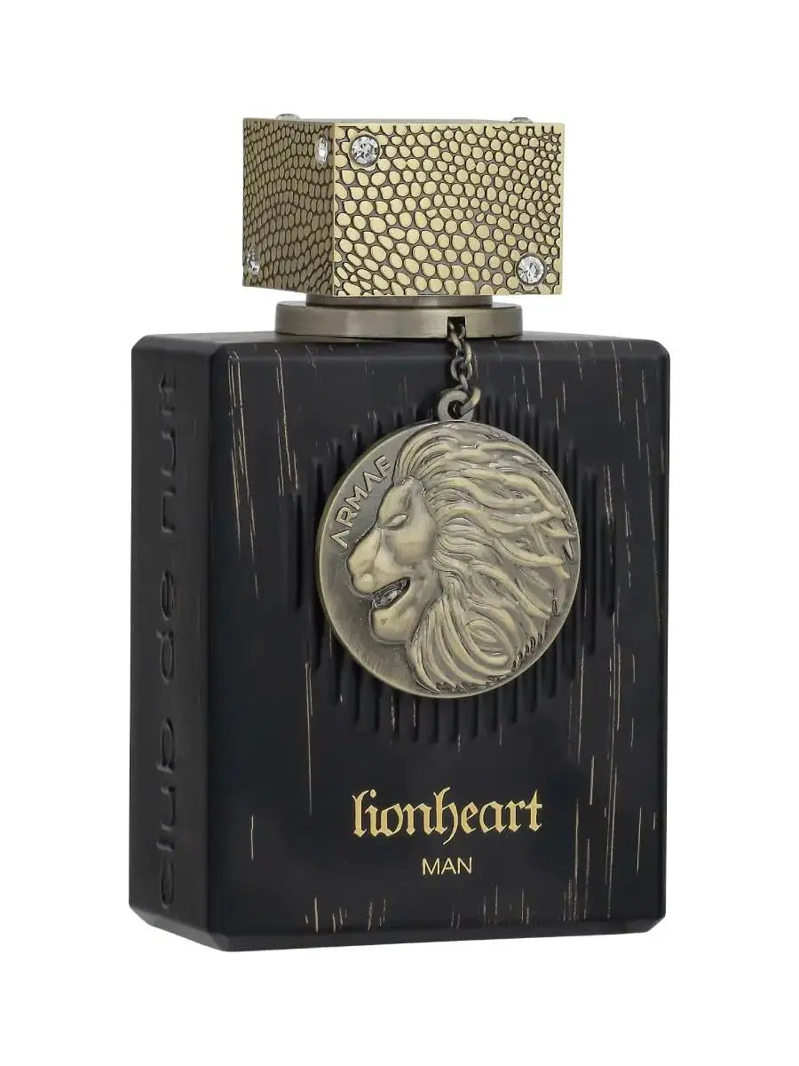 Armaf Club De Nuit Lion Heart EDP Spray 3.4 Fl Oz Clean Fragrance for Men - Shello's Creative Boutique