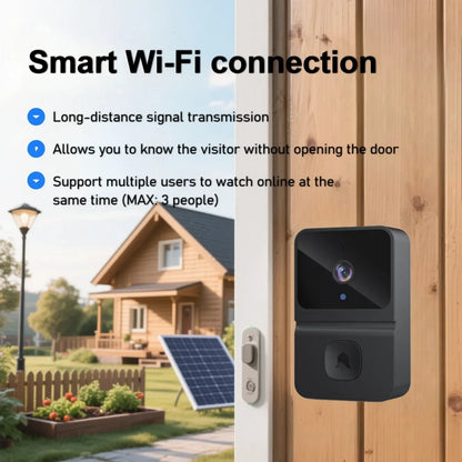 Wireless WiFi Outdoor Doorbell Camera with HD Video, Night Vision & Kement App