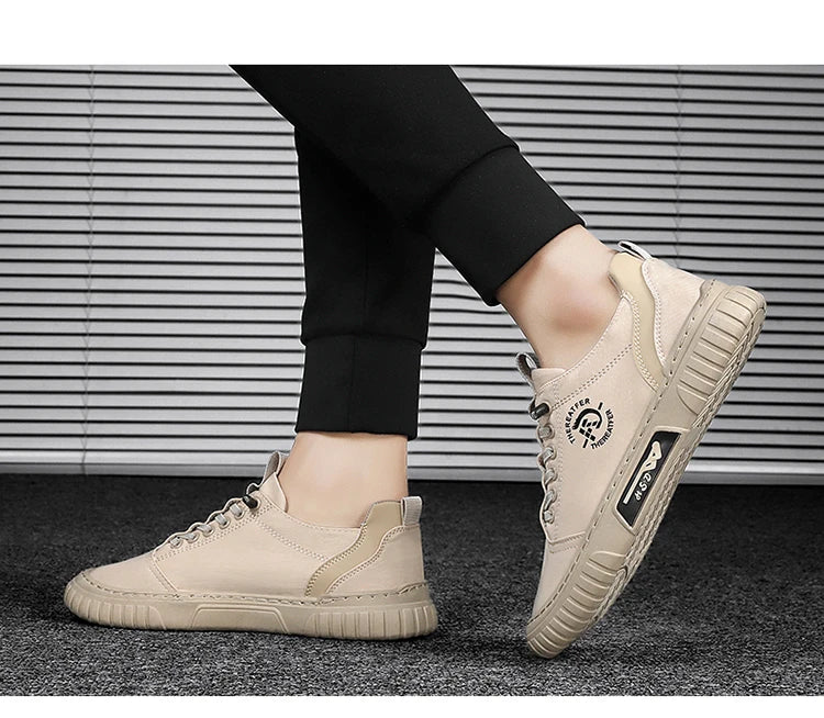 Men's Lace-Up Casual Shoes